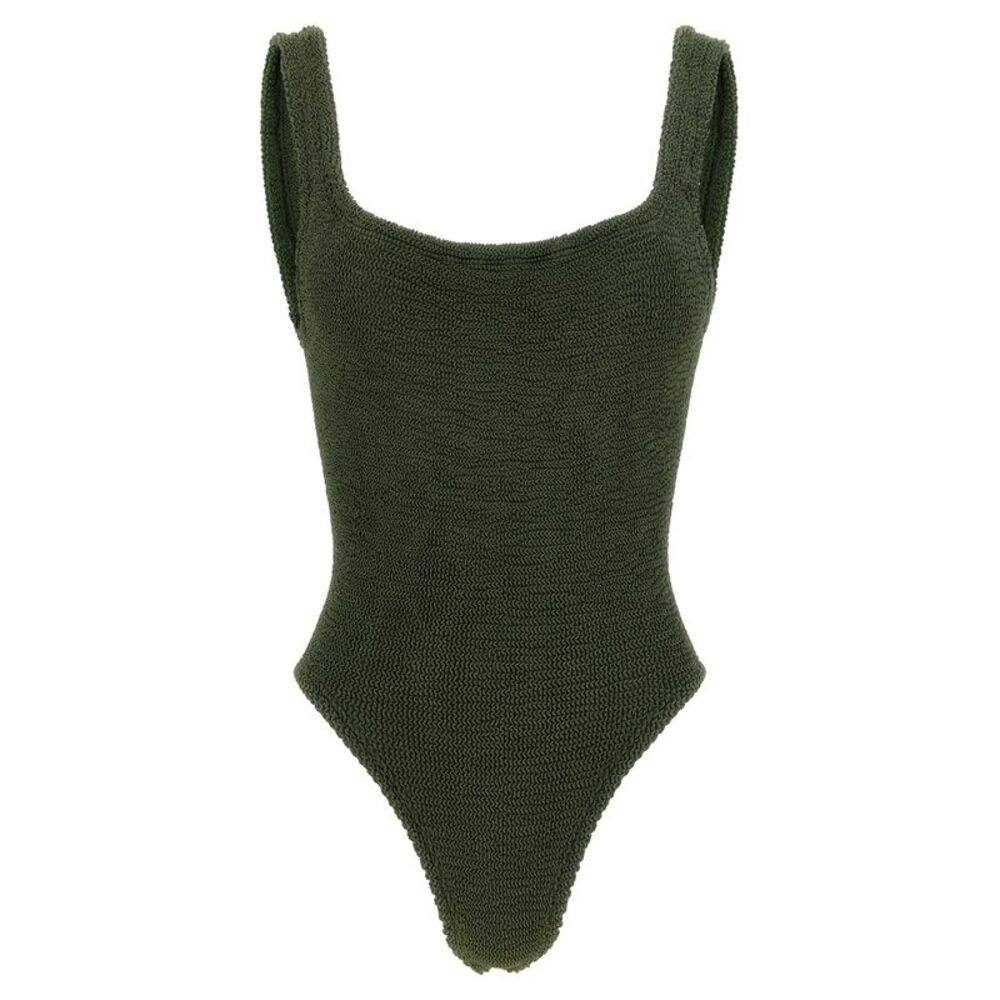 Hunza G Bicolor Polyamide One-Piece Women's Swimsuit